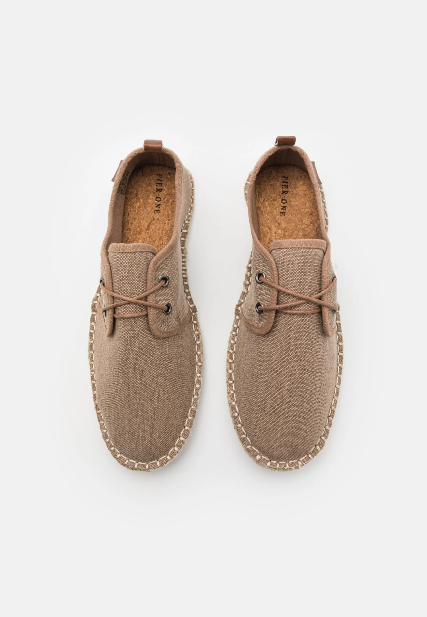 Pier One Zapatos Con Cordones - Beige - Imagen 4