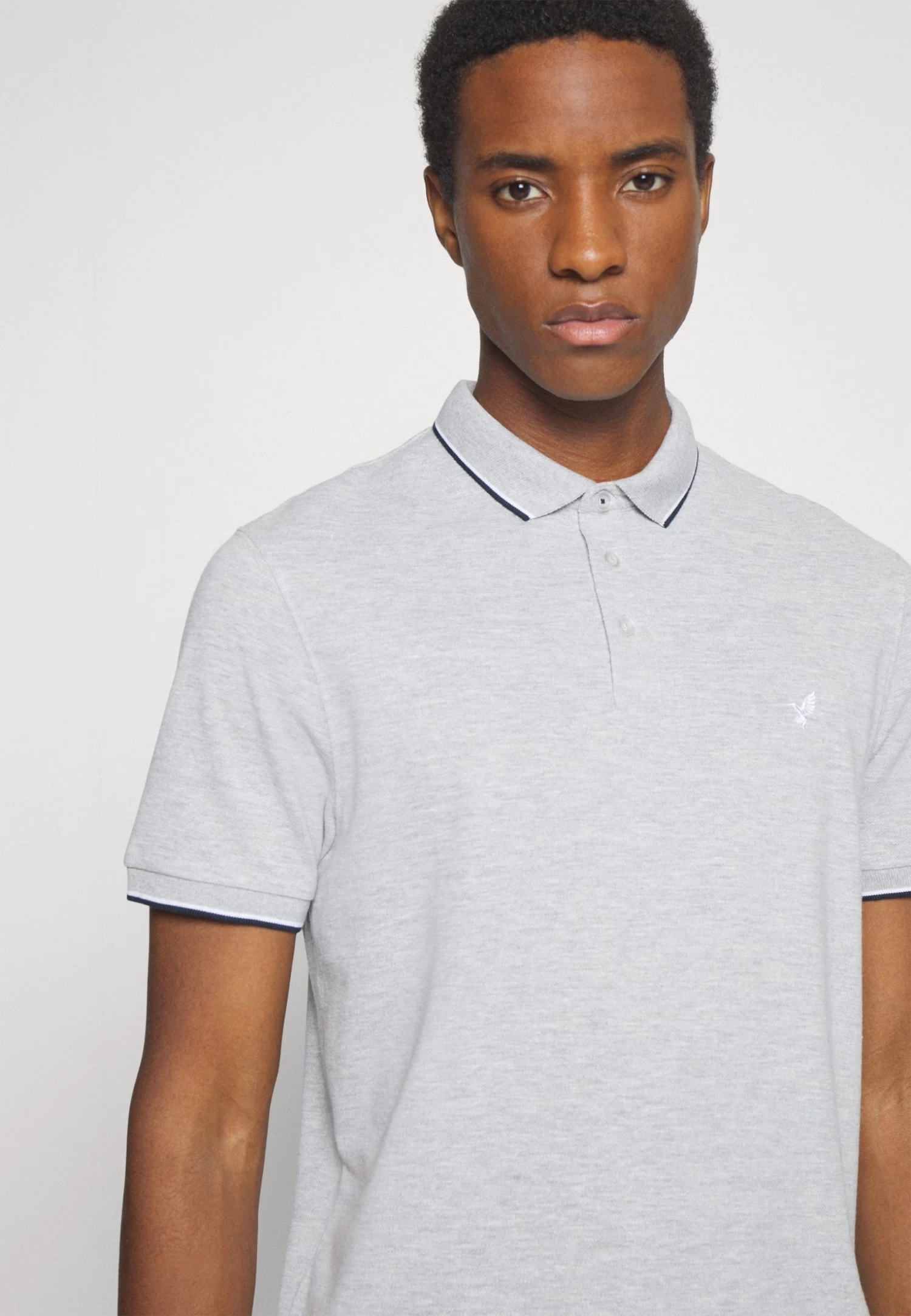 Pier One 2 Pack - Polo - Light Grey/Dark Blue - Imagen 5