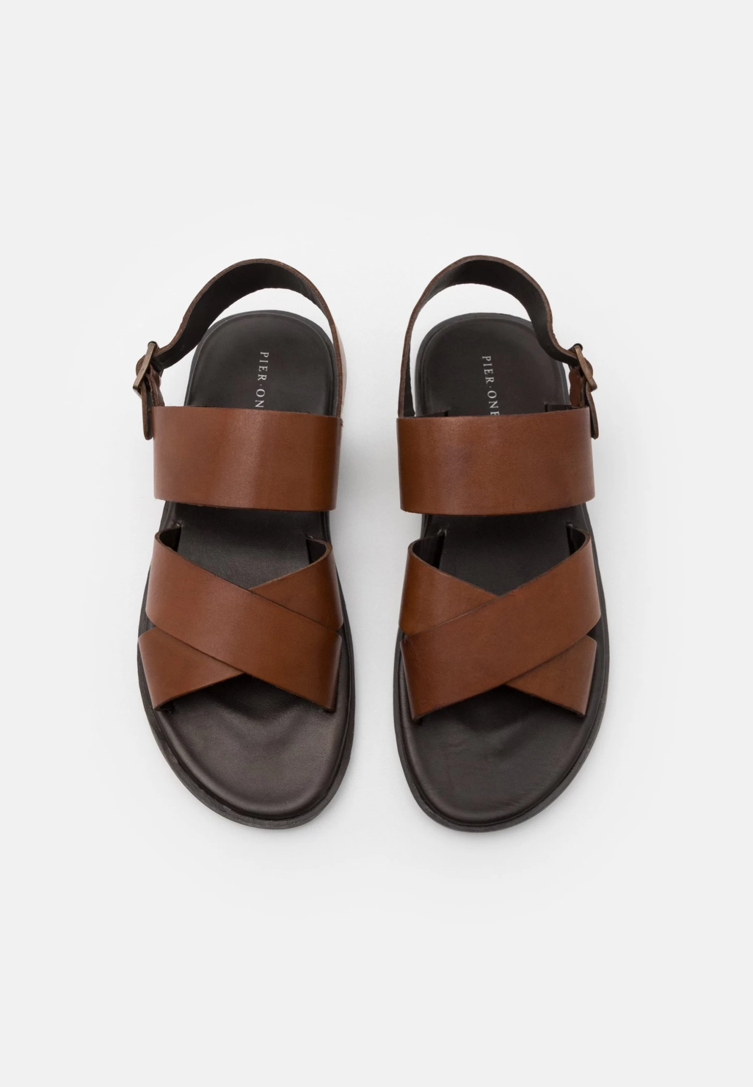 Pier One Unisex - Sandalias - Cognac - Imagen 6