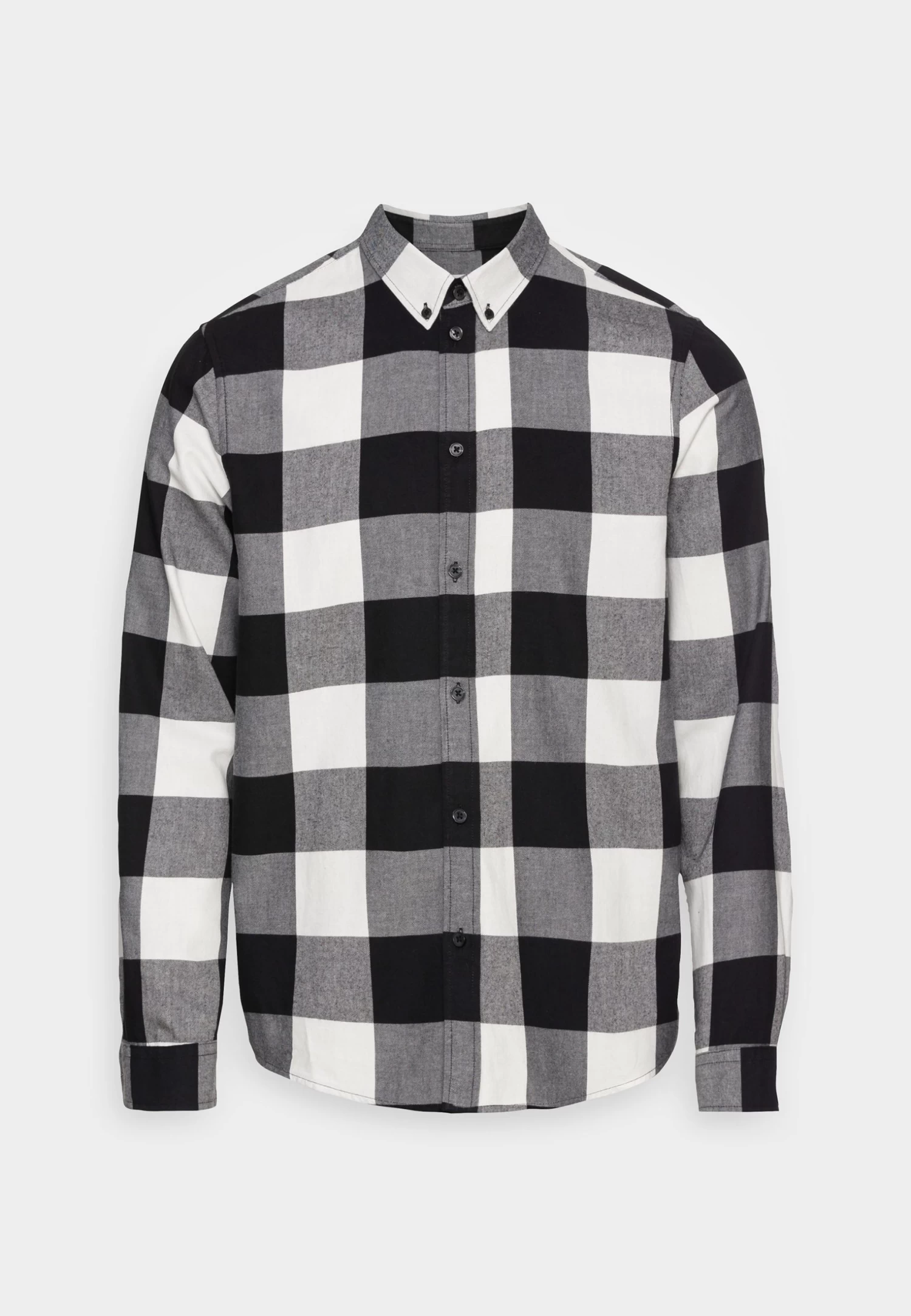 Pier One 2 Pack - Camisa - Bordeaux/Black/White - Imagen 4