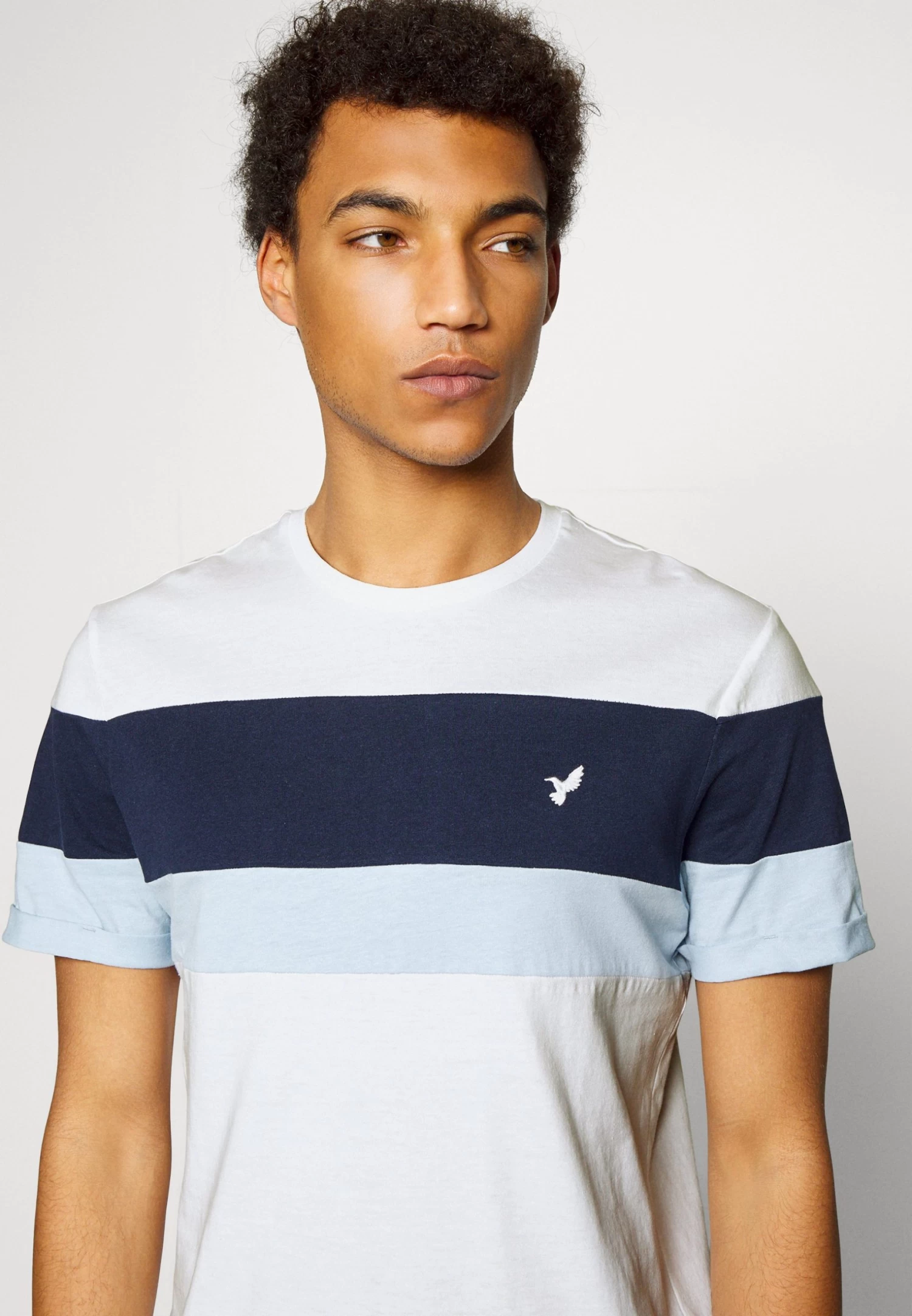 Pier One Camiseta Estampada - White/Blue - Imagen 4