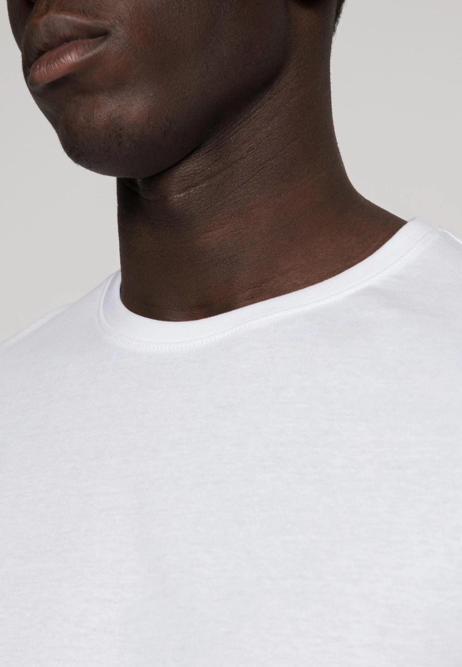 Pier One 3 Pack - Camiseta Básica - White/Black/Light Grey - Imagen 7