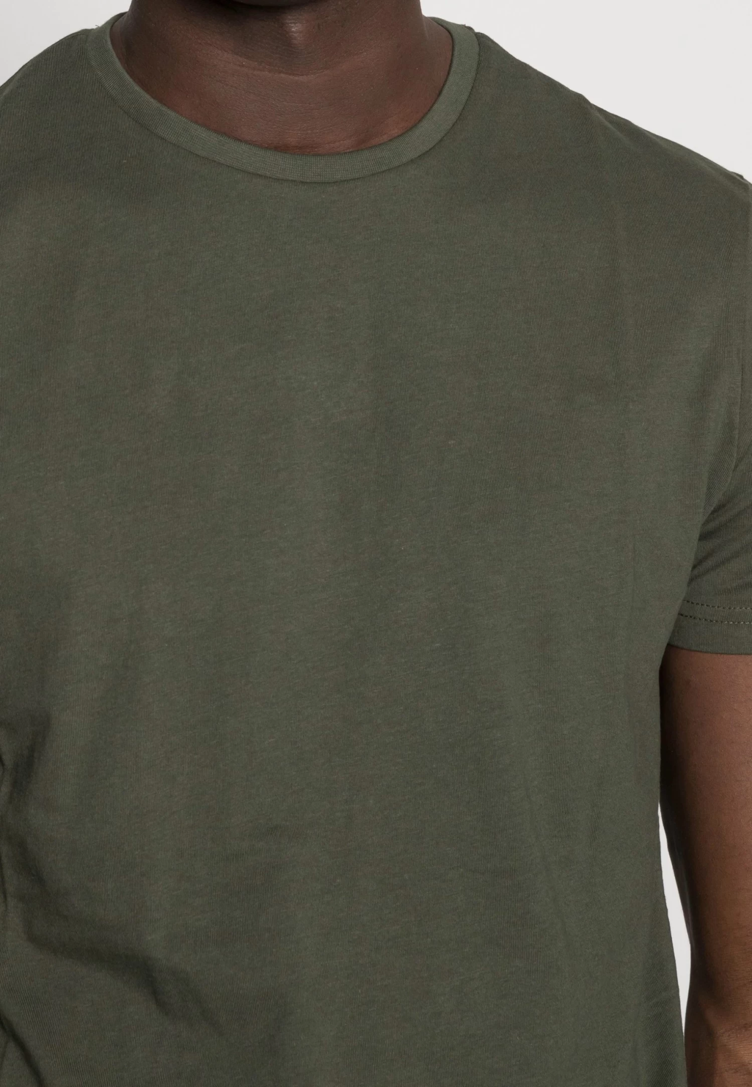 Pier One 5 Pack - Camiseta Básica - Dark Blue/Grey/Khaki - Imagen 8