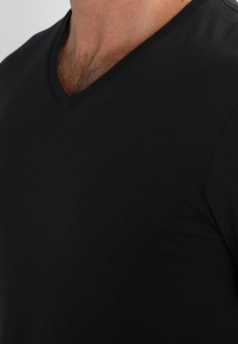 Pier One 2 Pack - Camiseta Básica - Black - Imagen 5