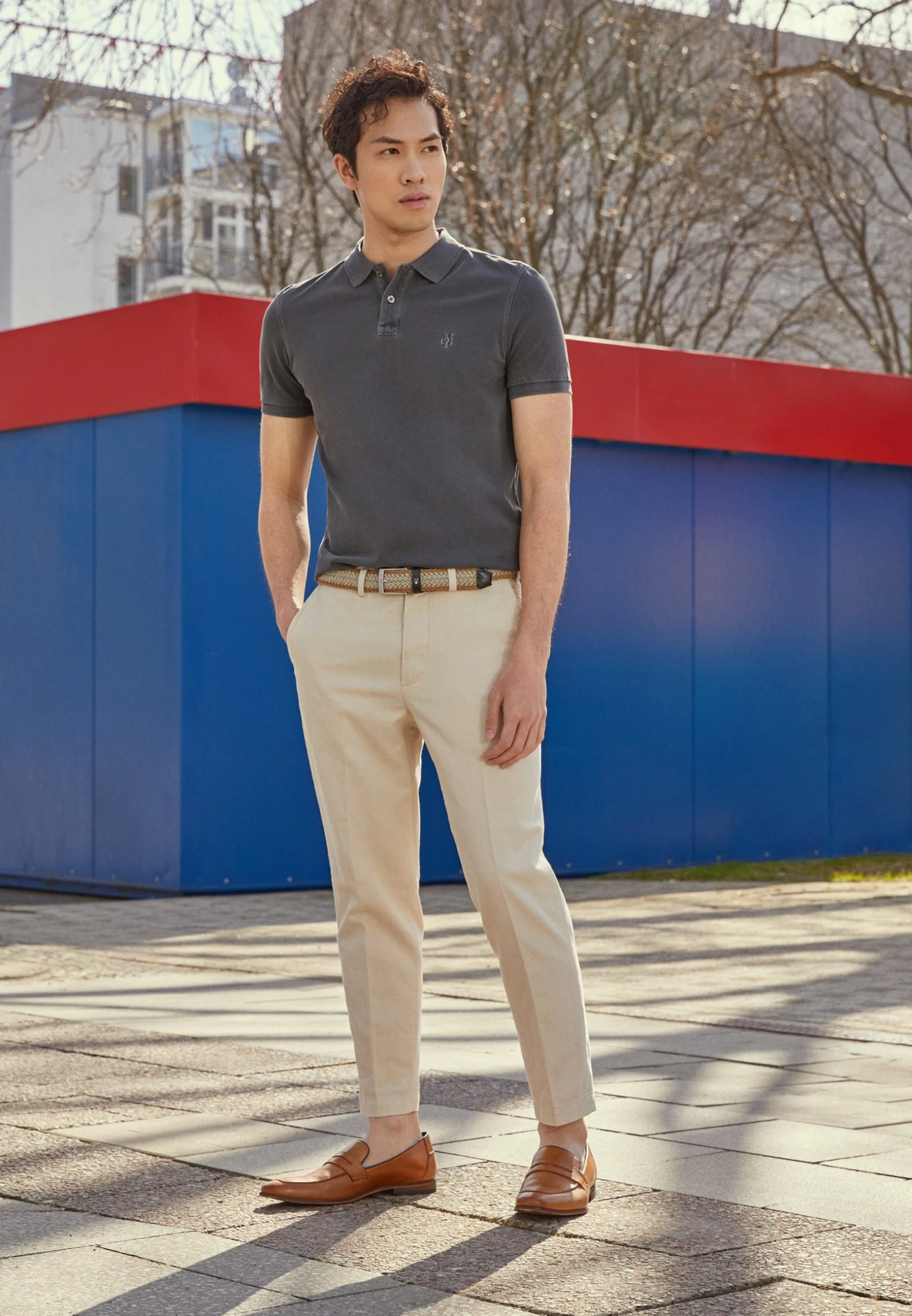 Pier One Leather - Mocasines - Camel - Imagen 3