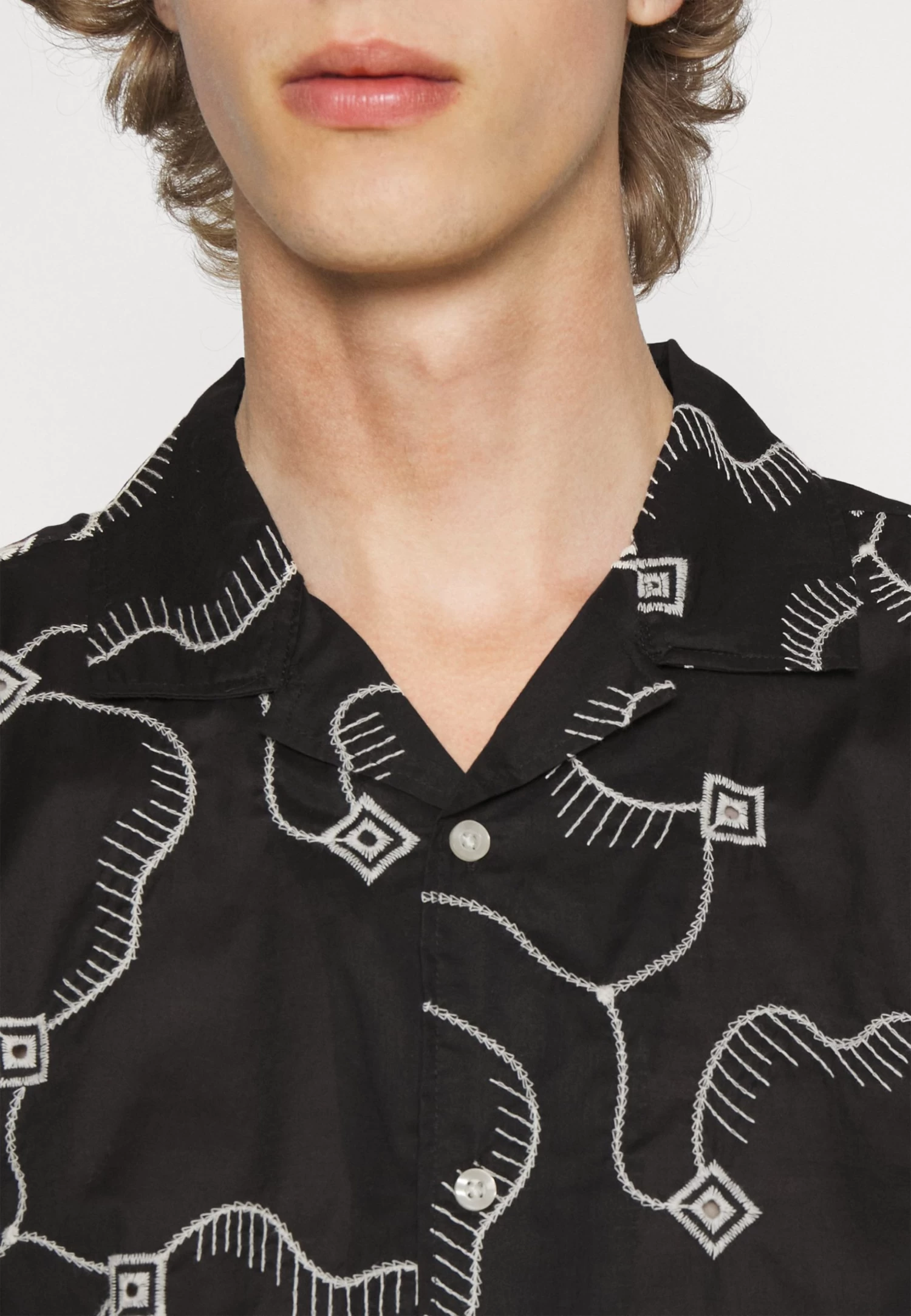 Pier One Camisa - Black - Imagen 6
