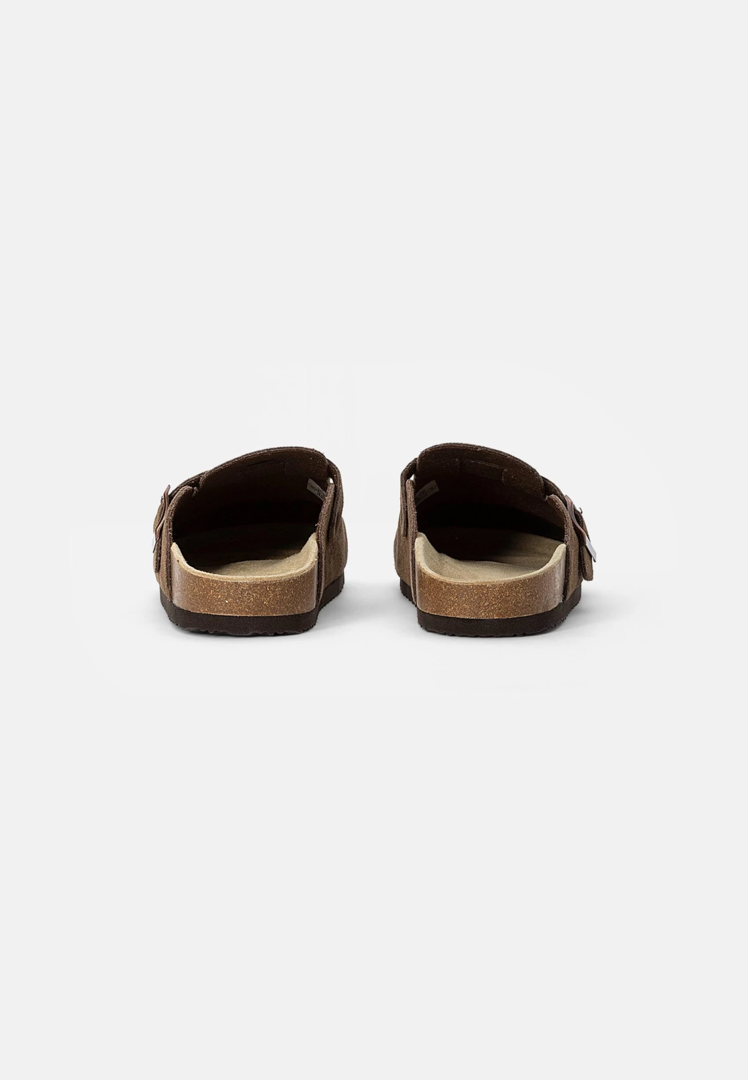 Pier One Leather Unisex - Pantuflas - Brown - Imagen 3