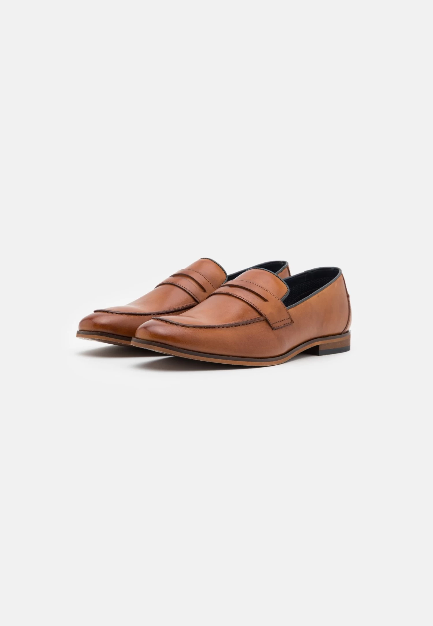 Pier One Leather - Mocasines - Camel - Imagen 4