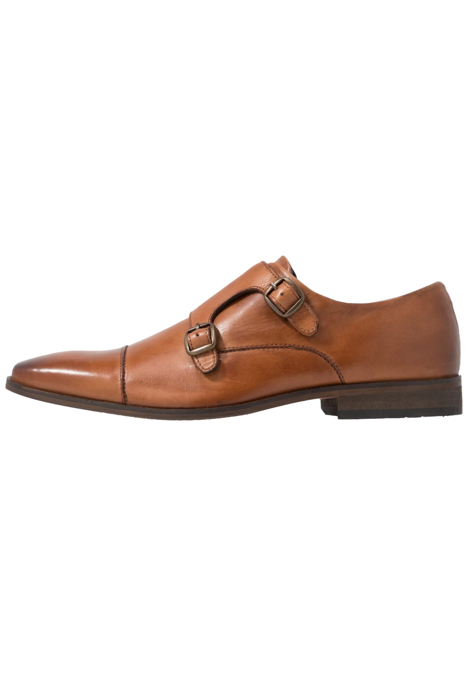 Pier One Leather - Mocasines - Cognac