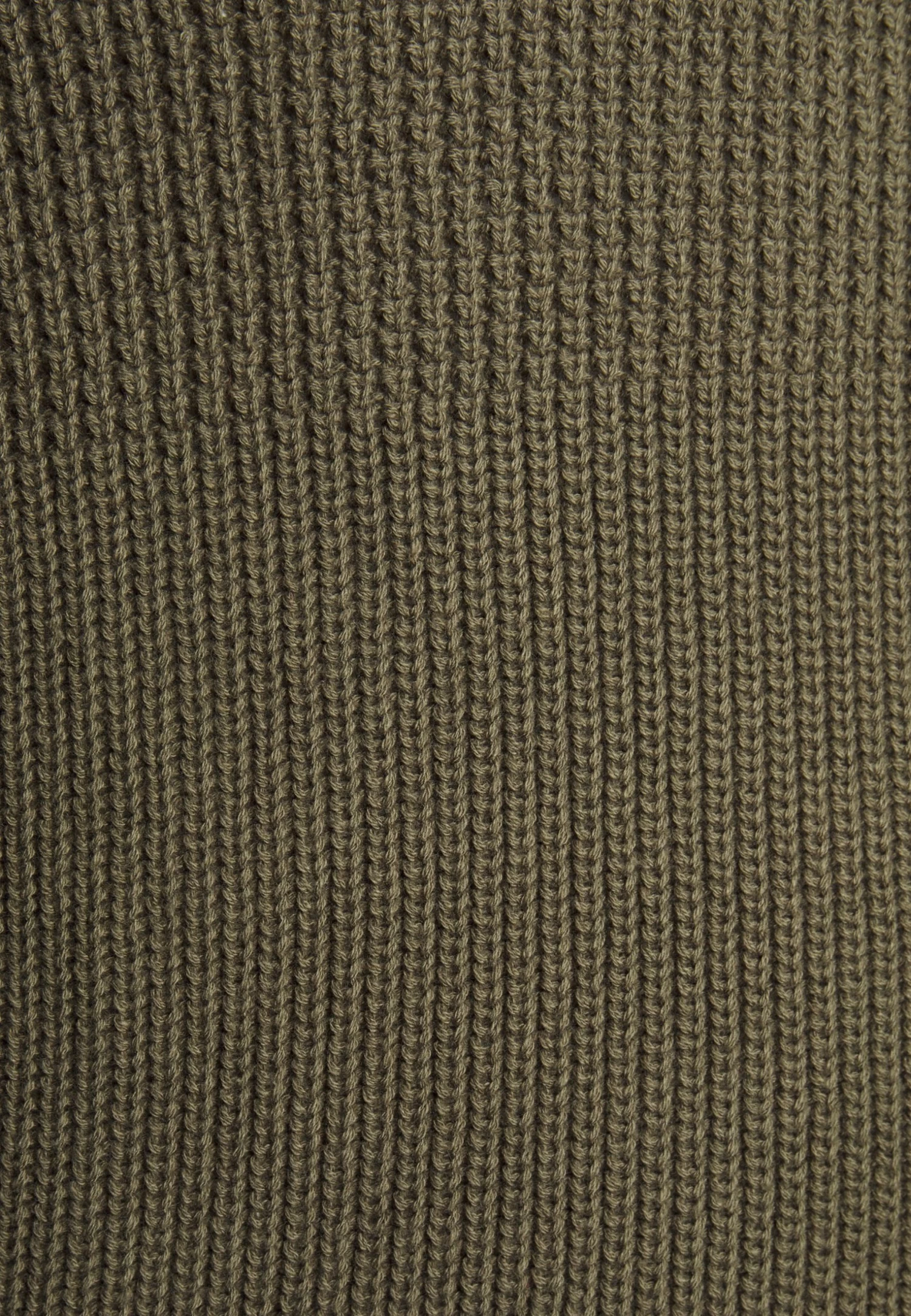 Pier One Big Stitch Mix Crewneck - Jersey De Punto - Olive - Imagen 3