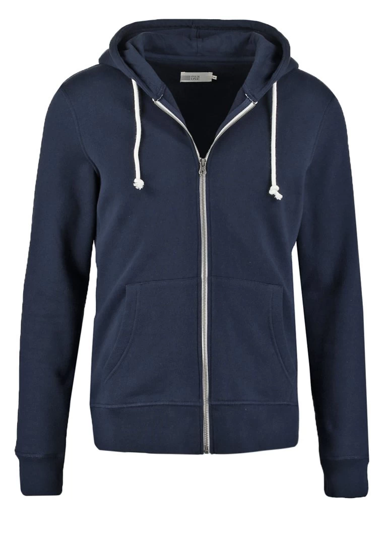 Pier One Sudadera Con Cremallera - Navy - Imagen 6