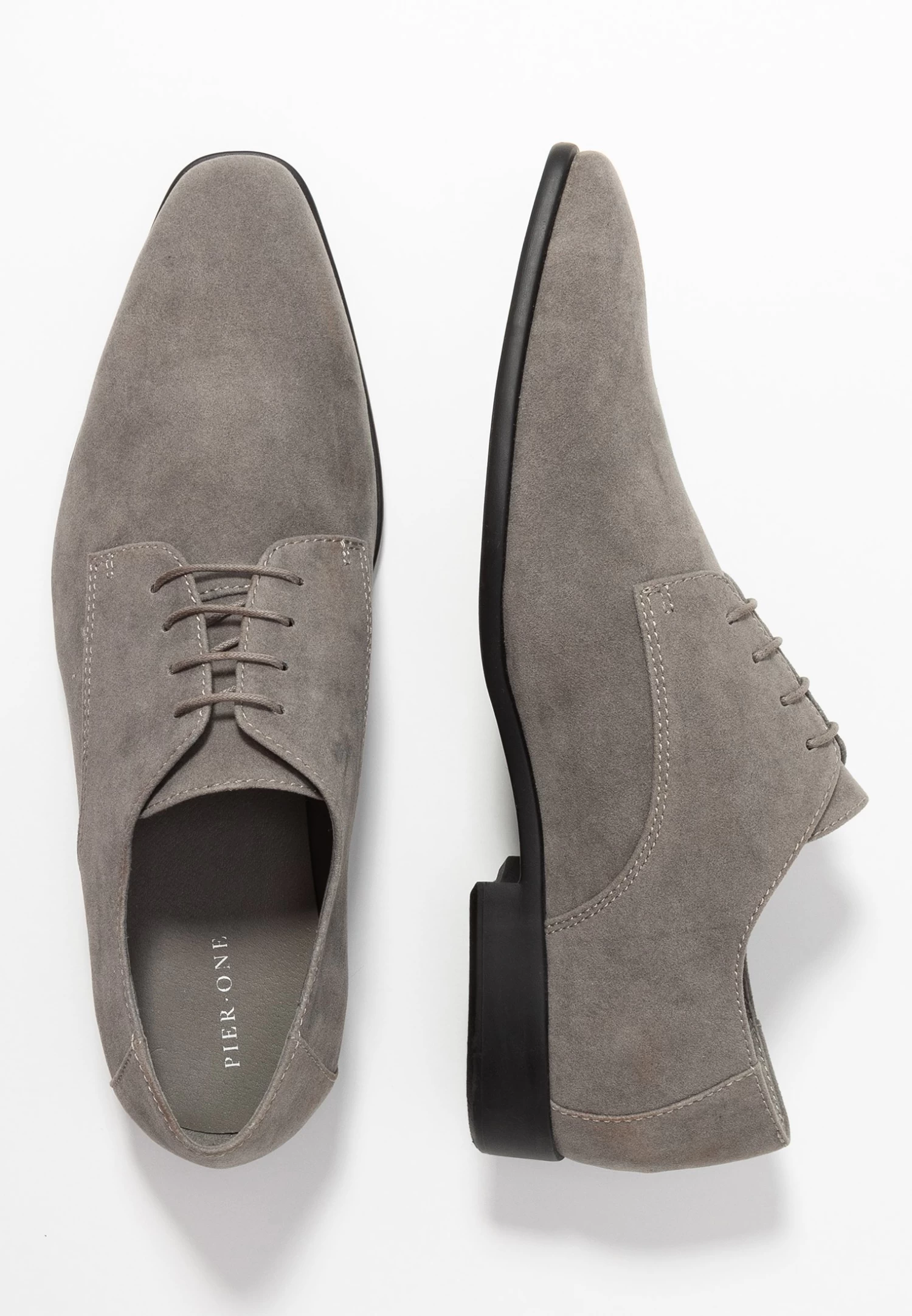 Pier One Zapatos Con Cordones - Grey - Imagen 2