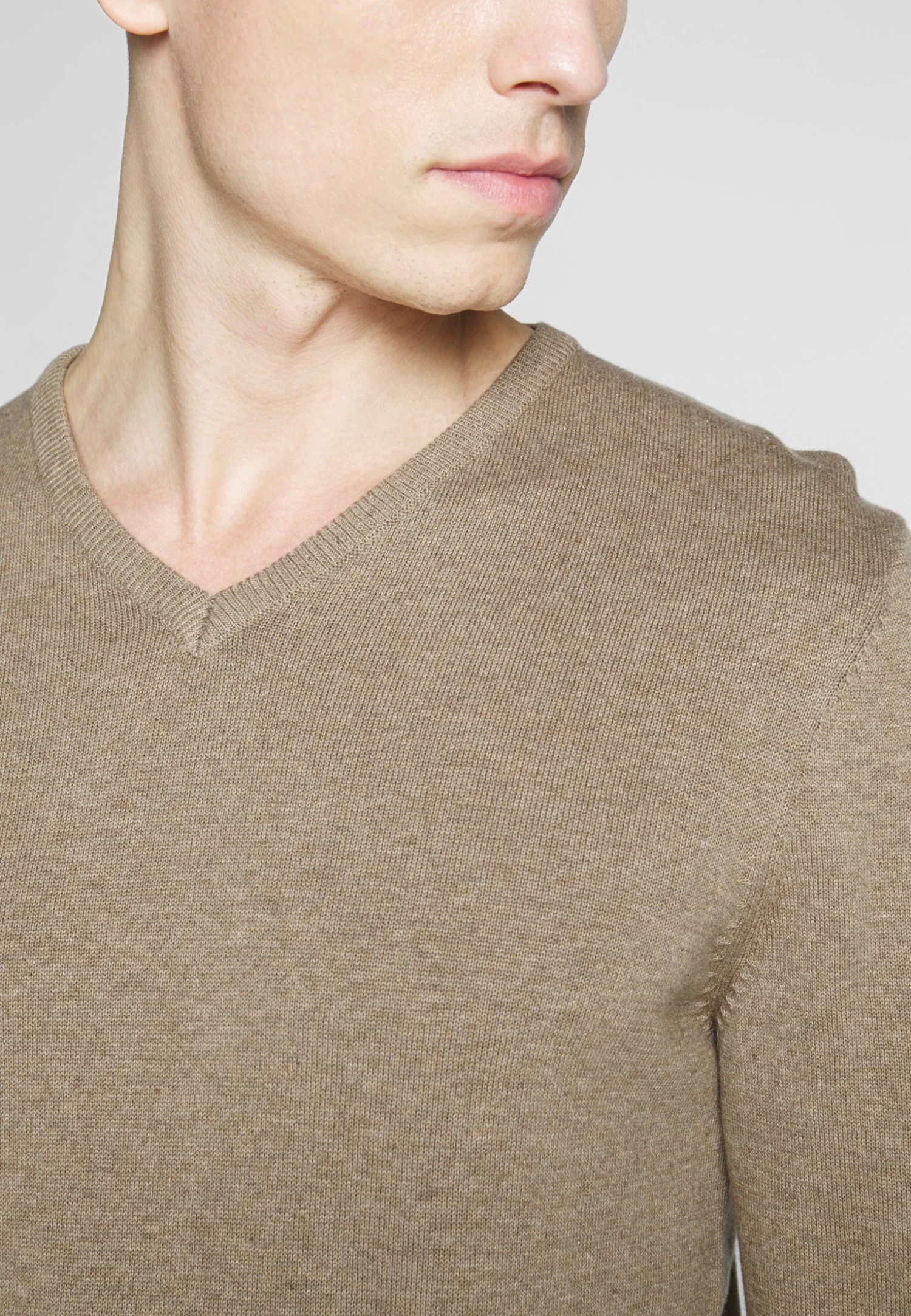 Pier One Jersey De Punto - Mottled Beige - Imagen 5