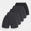 Pier One 5 Pack - Boxer - Black/Dark Grey