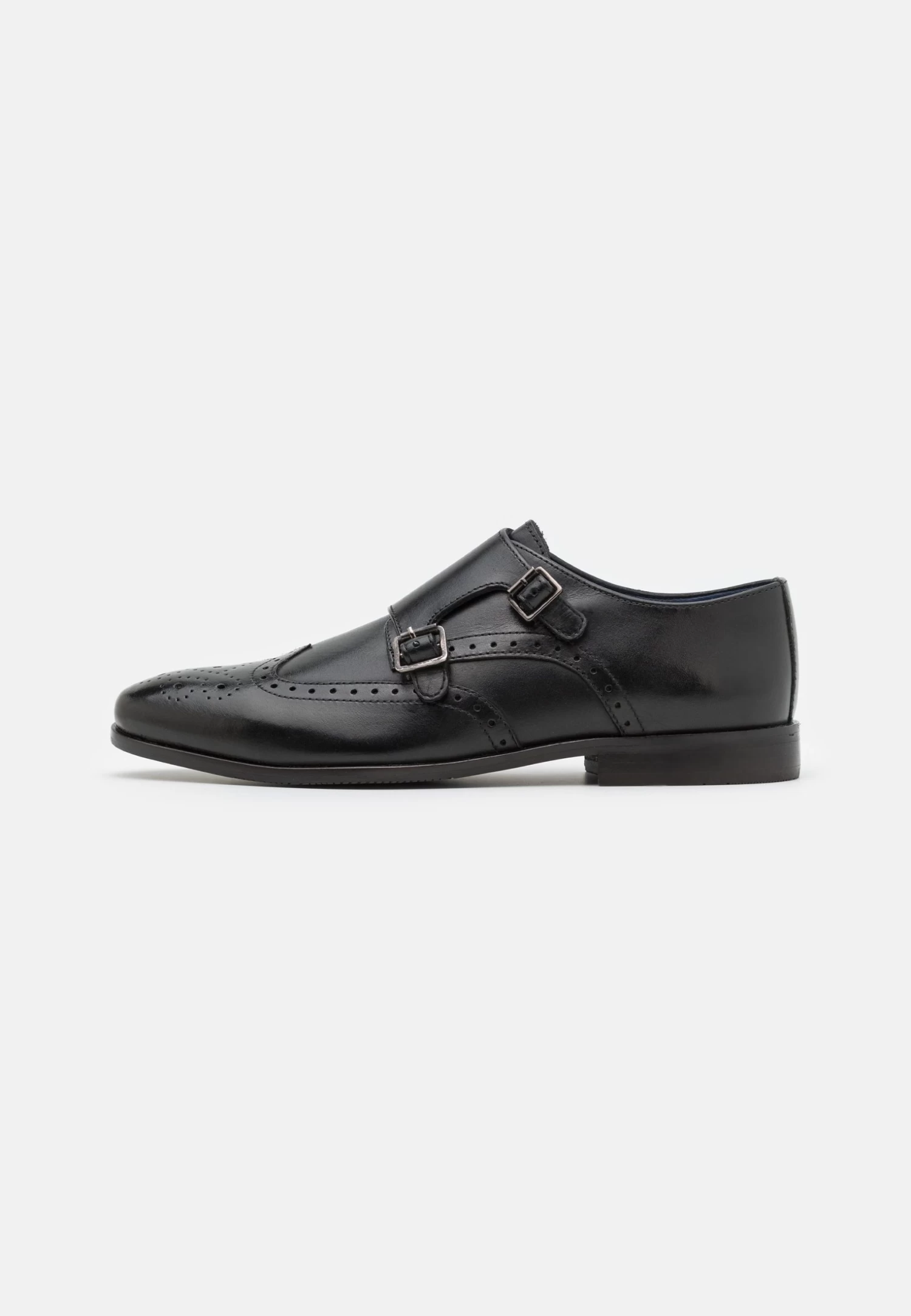 Pier One Leather - Mocasines - Black