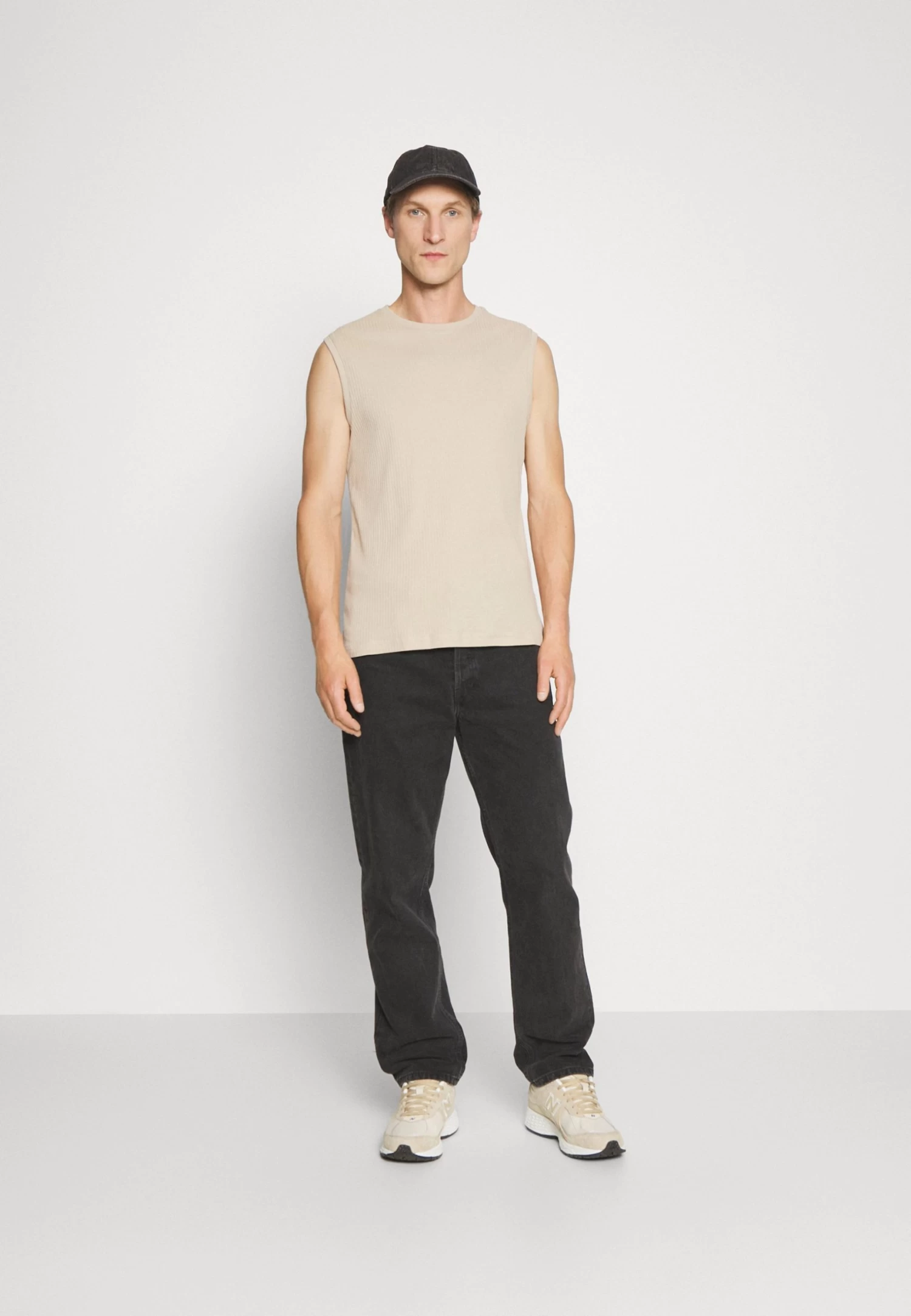 Pier One 2 Pack - Top -Black/Beige