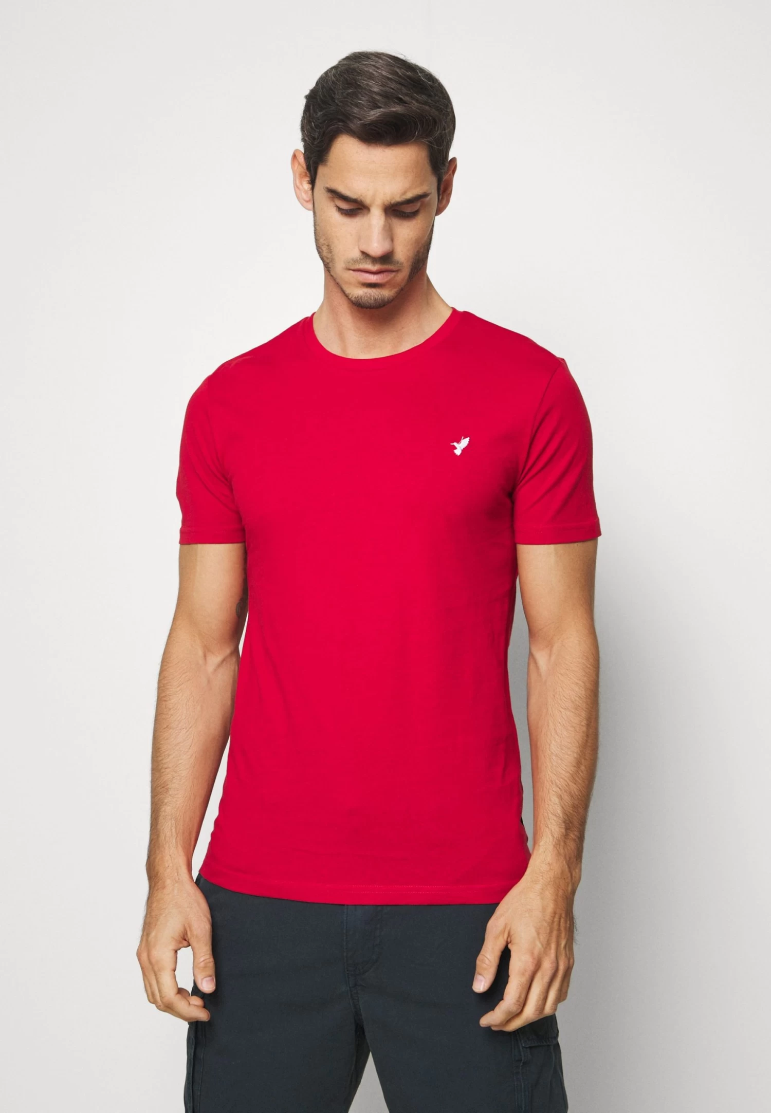 Pier One 3 Pack - Camiseta Estampada - White/Dark Blue/Red - Imagen 6