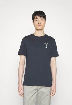 Pier One Cocktail Tee- Camiseta Estampada - 503 - Dark Blue