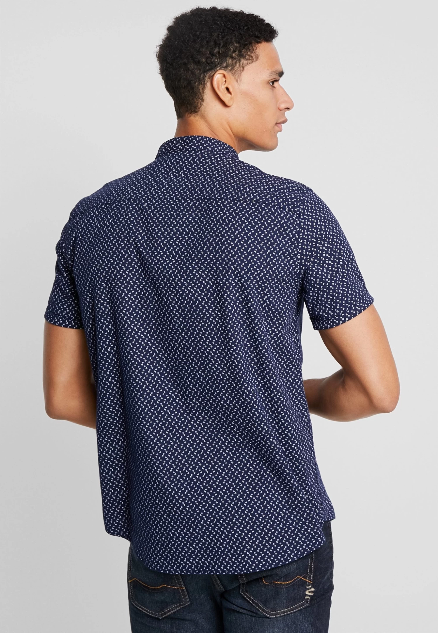 Pier One Camisa - Dark Blue - Imagen 3
