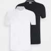 Pier One 2 Pack - Polo - White/Black