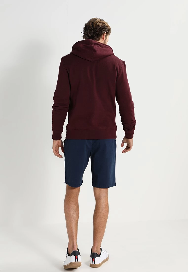 Pier One Sudadera Con Cremallera - Bordeaux Melange - Imagen 3