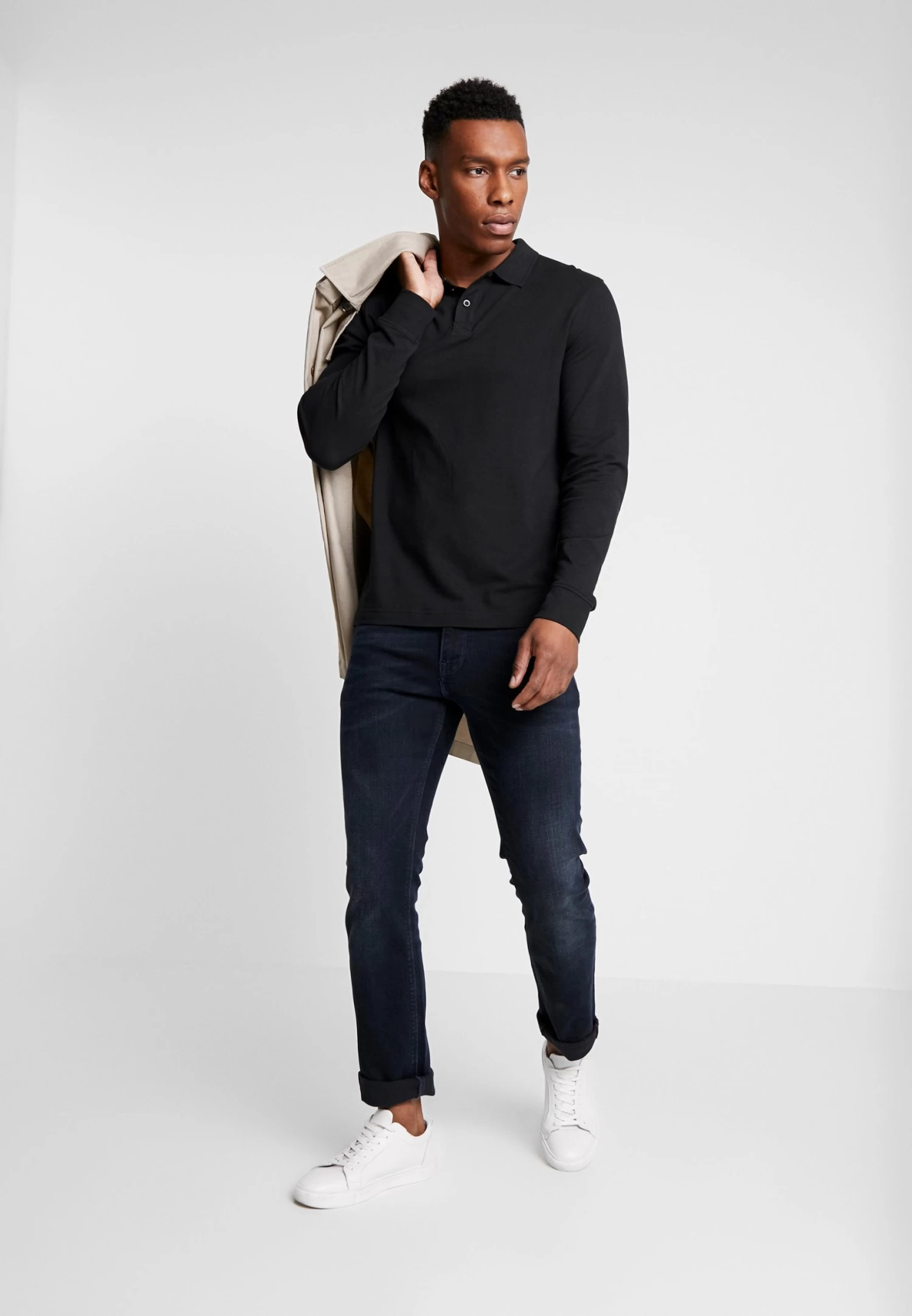 Pier One 2 Pack - Polo - Mottled Grey/Black - Imagen 2