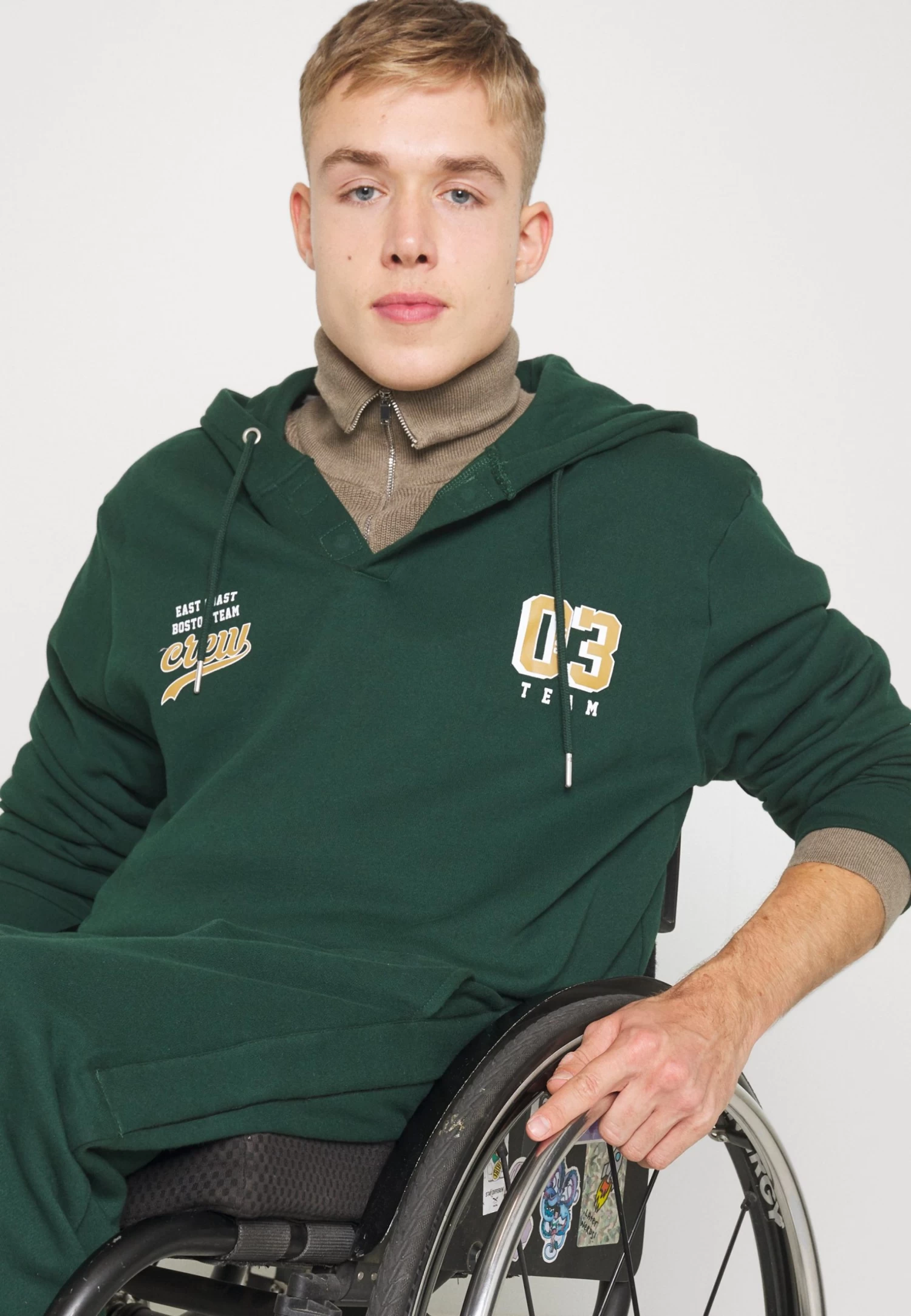 Pier One Sudadera - Dark Green - Imagen 6
