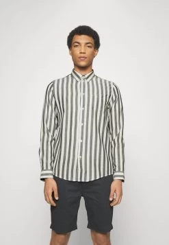 Pier One Camisa - Dark Blue/White