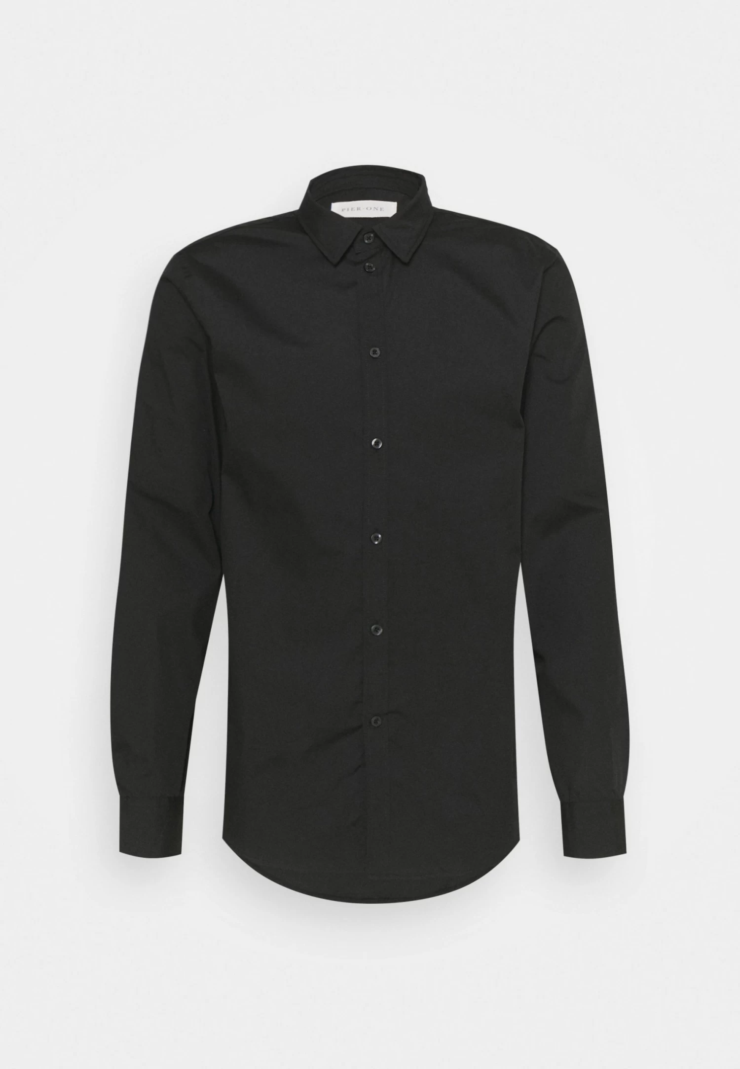 Pier One 2 Pack - Camisa Elegante - White/Black - Imagen 2