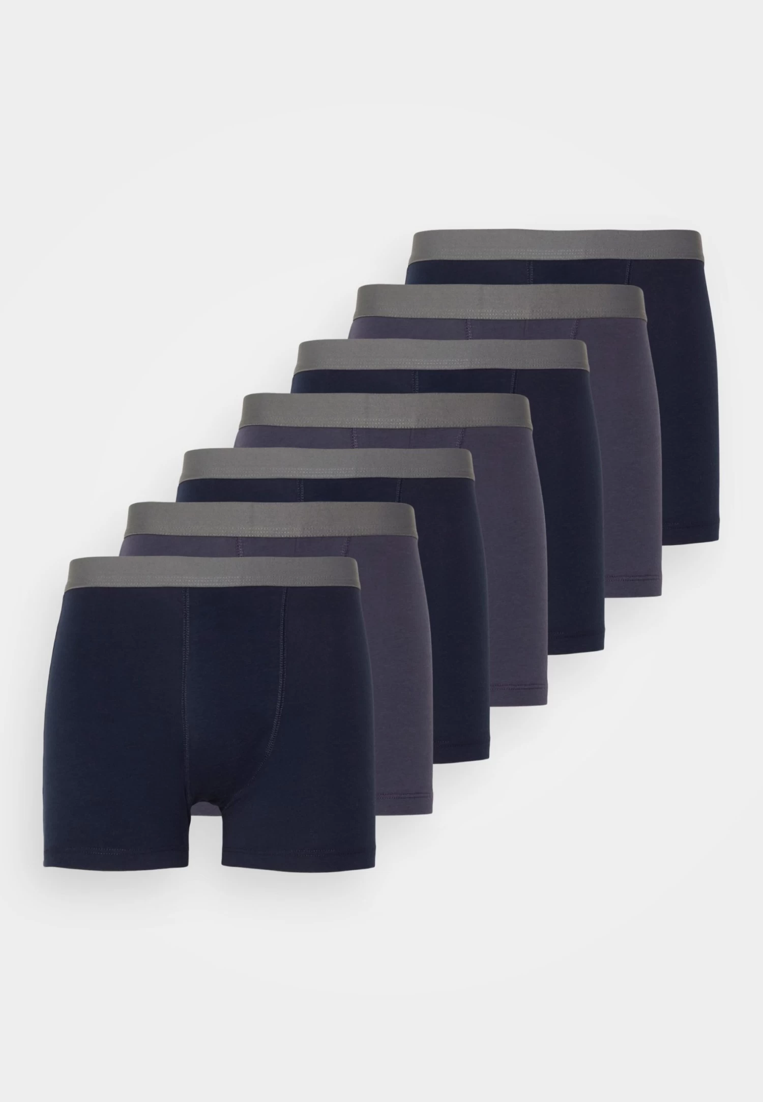 Pier One 7 Pack - Culotte - Grey/Dark Blue - Imagen 4