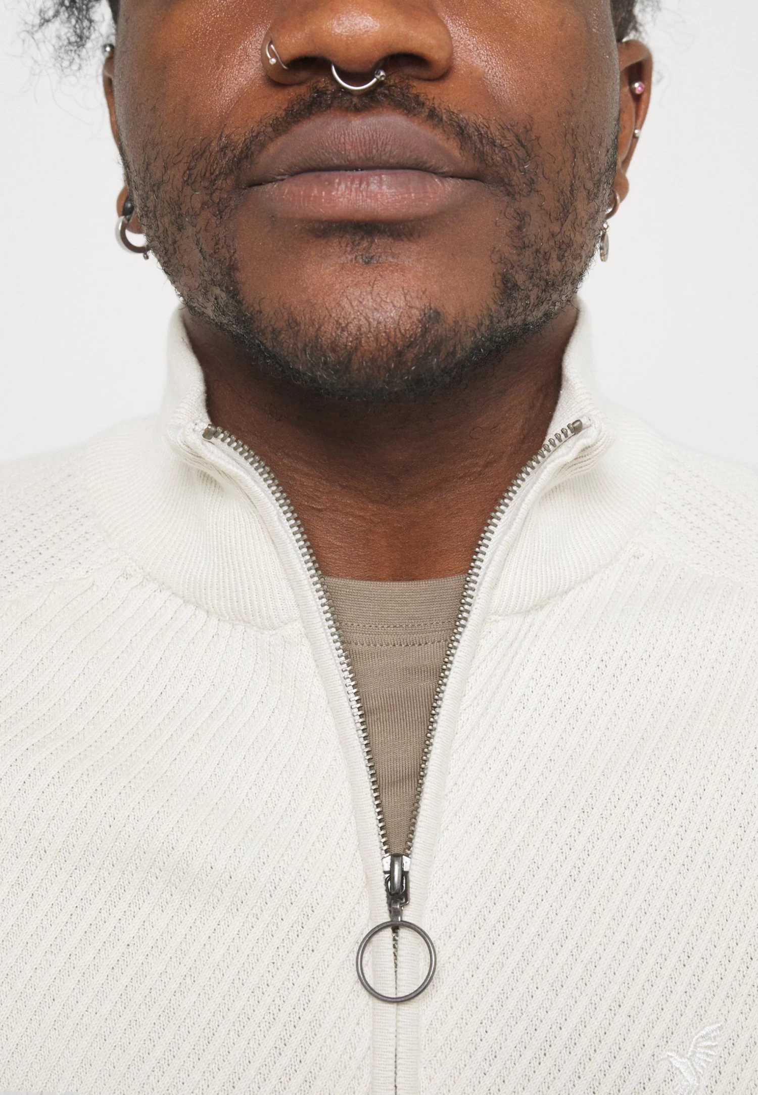 Pier One Chaqueta De Punto - Off White - Imagen 9