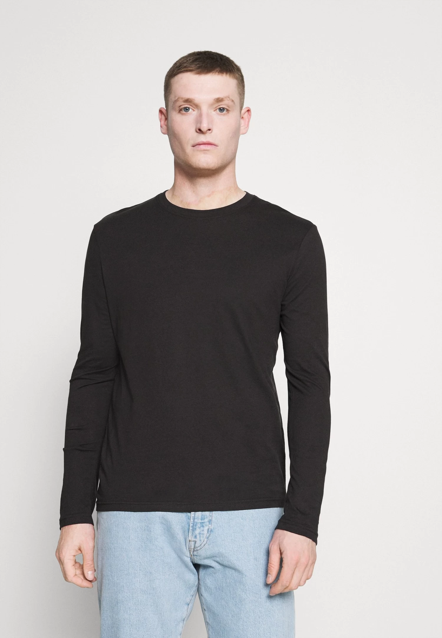 Pier One 5 Pack - Camiseta De Manga Larga - White/Dark Blu/Grey - Imagen 6