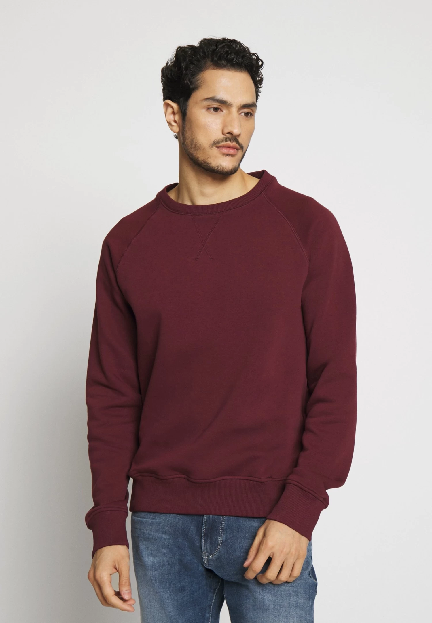 Pier One 2 Pack - Sudadera - Dark Blue/Bordeaux - Imagen 3