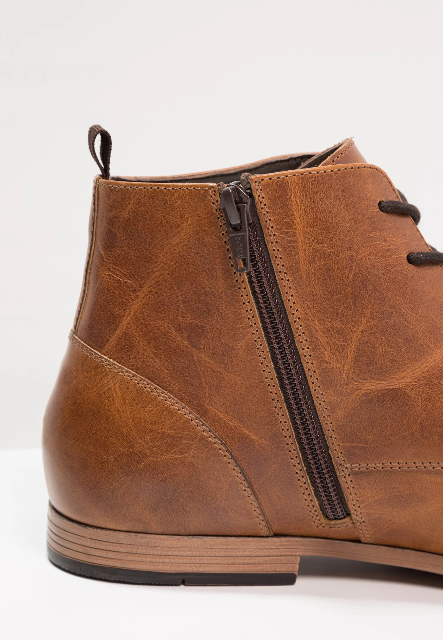 Pier One Botines Con Cordones - Cognac - Imagen 6