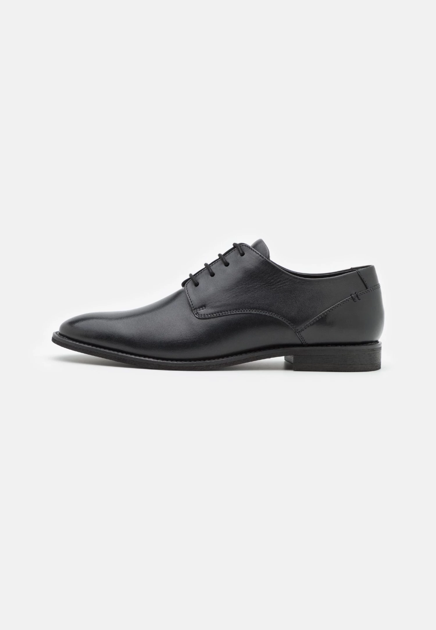 Pier One Leather - Zapatos Con Cordones - Black