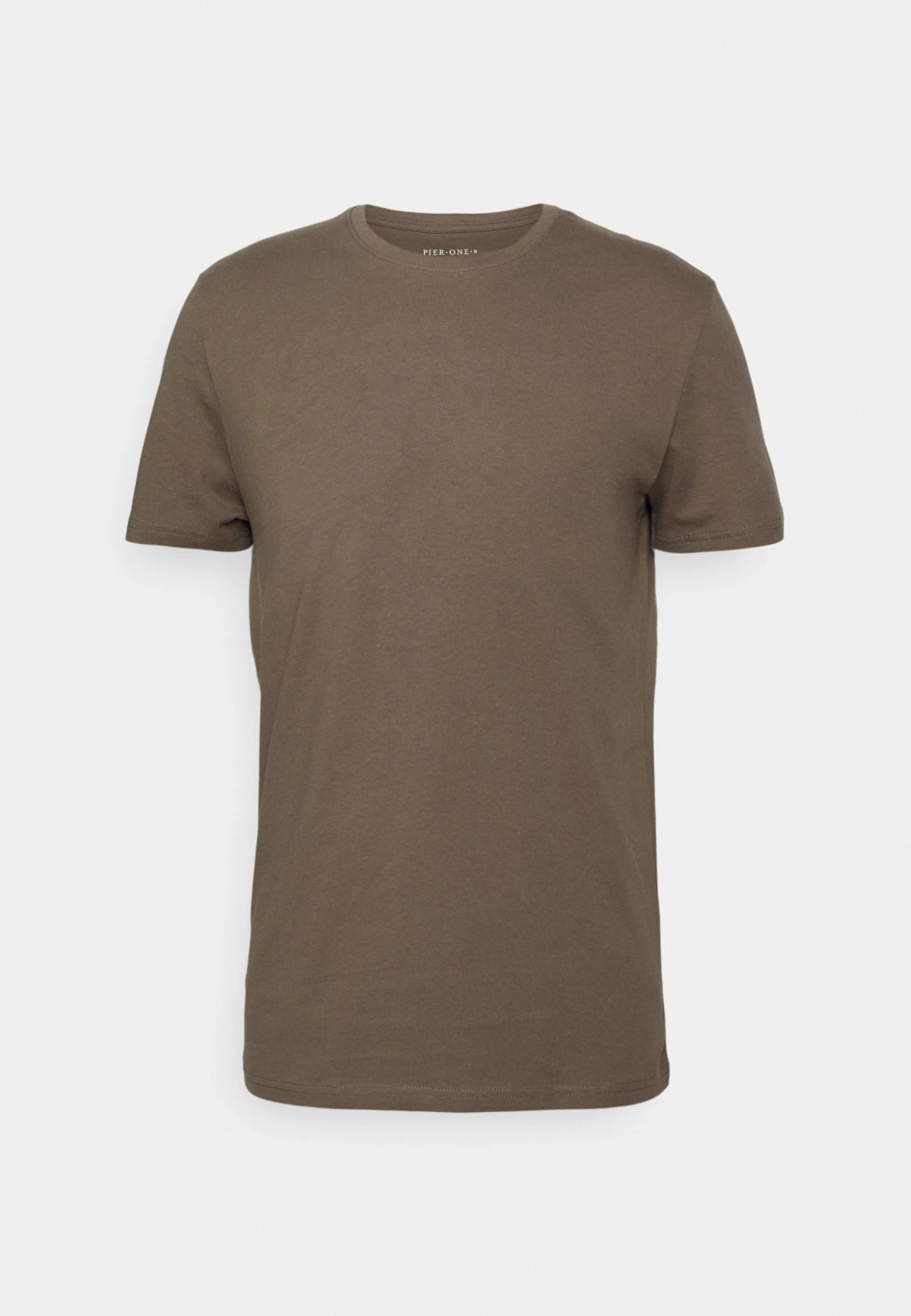 Pier One 5 Pack - Camiseta Básica - Green/Beige/Khaki - Imagen 4