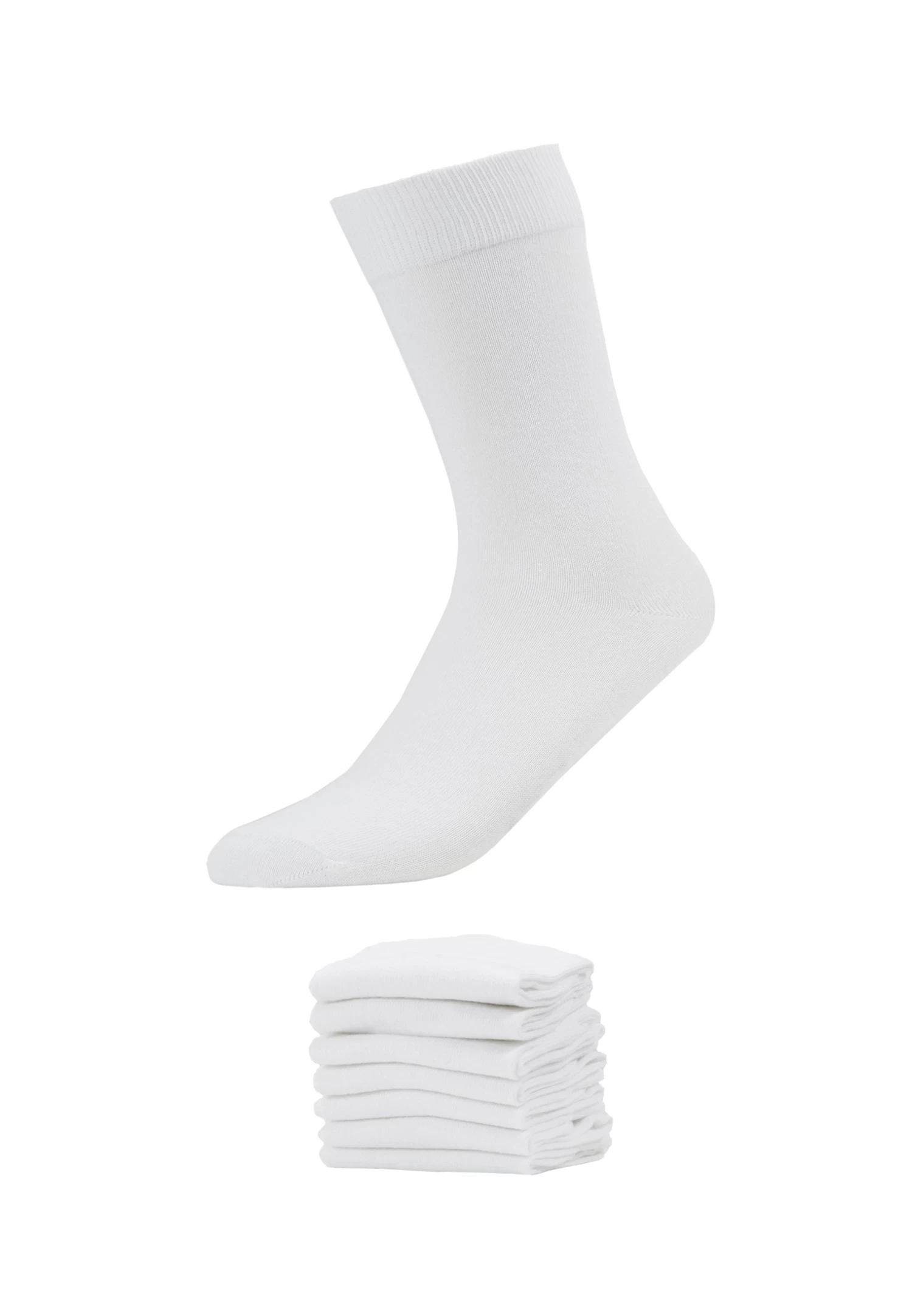 Pier One 7 Pack - Calcetines - White - Imagen 2