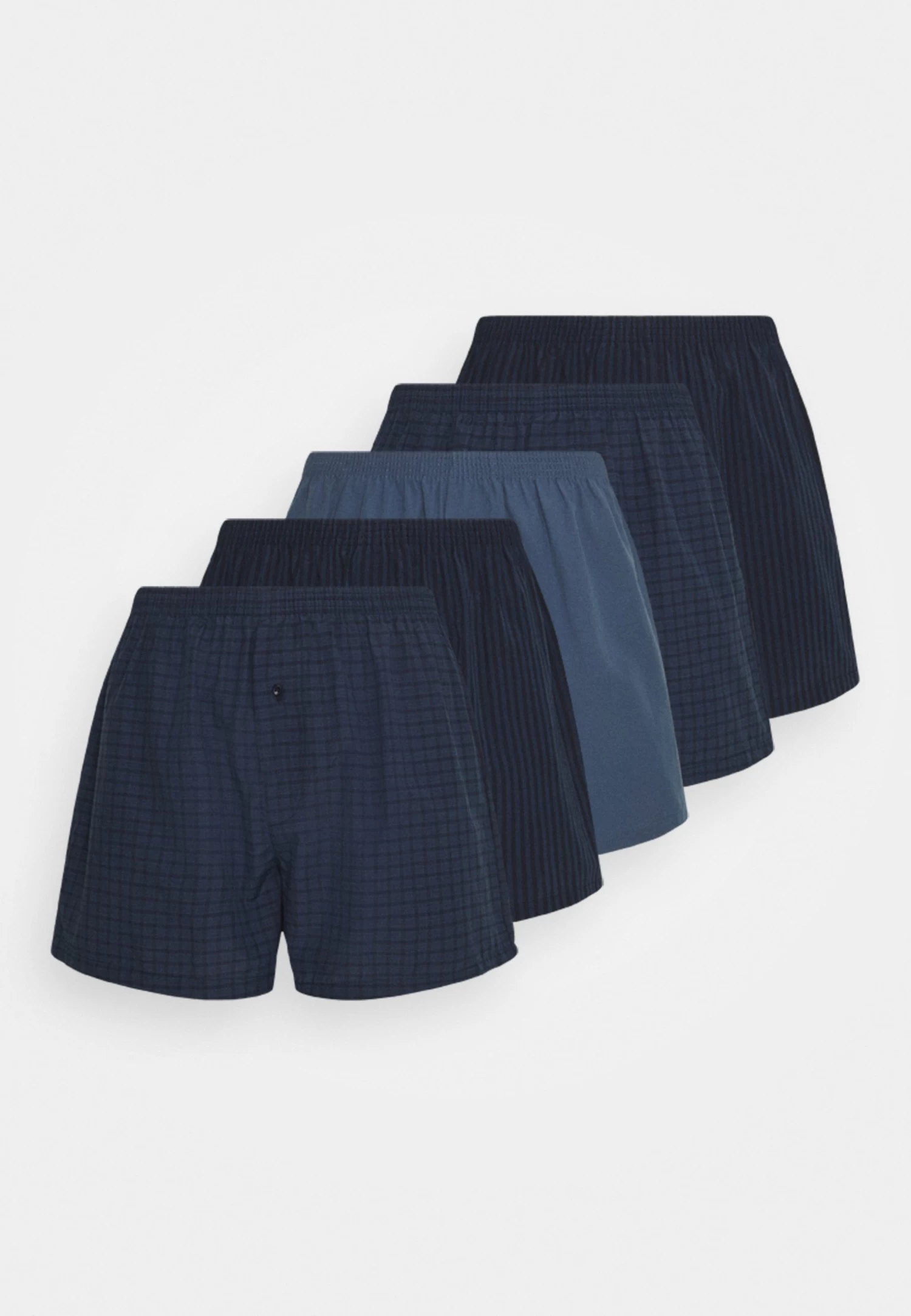 Pier One 5 Pack - Boxer - Dark Blue/Blue - Imagen 6