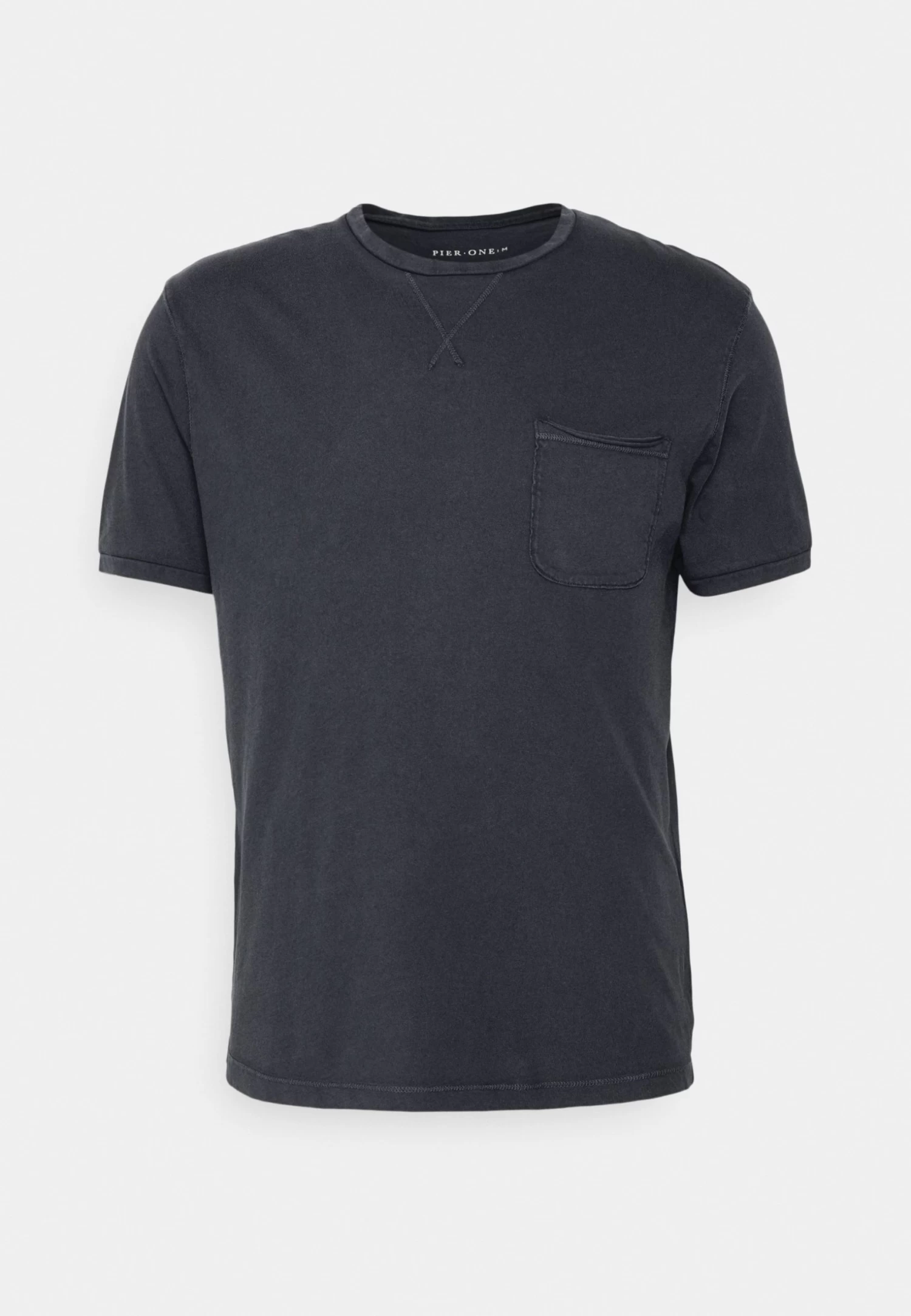 Pier One Garment Tee - Camiseta Básica - Dark Blue - Imagen 4