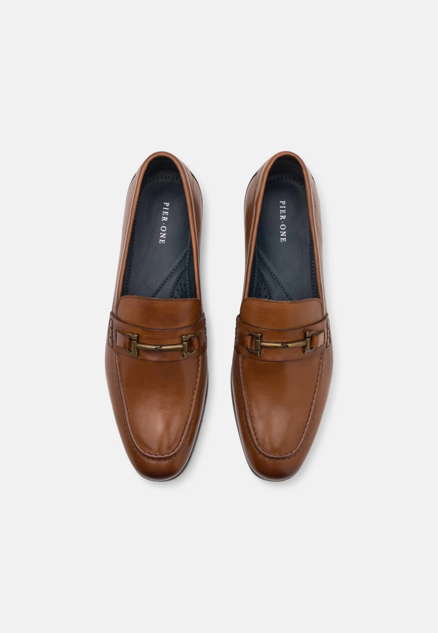 Pier One Leather - Mocasines - Cognac - Imagen 5