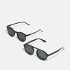 Pier One Unisex 2 Pack - Gafas De Sol - Black
