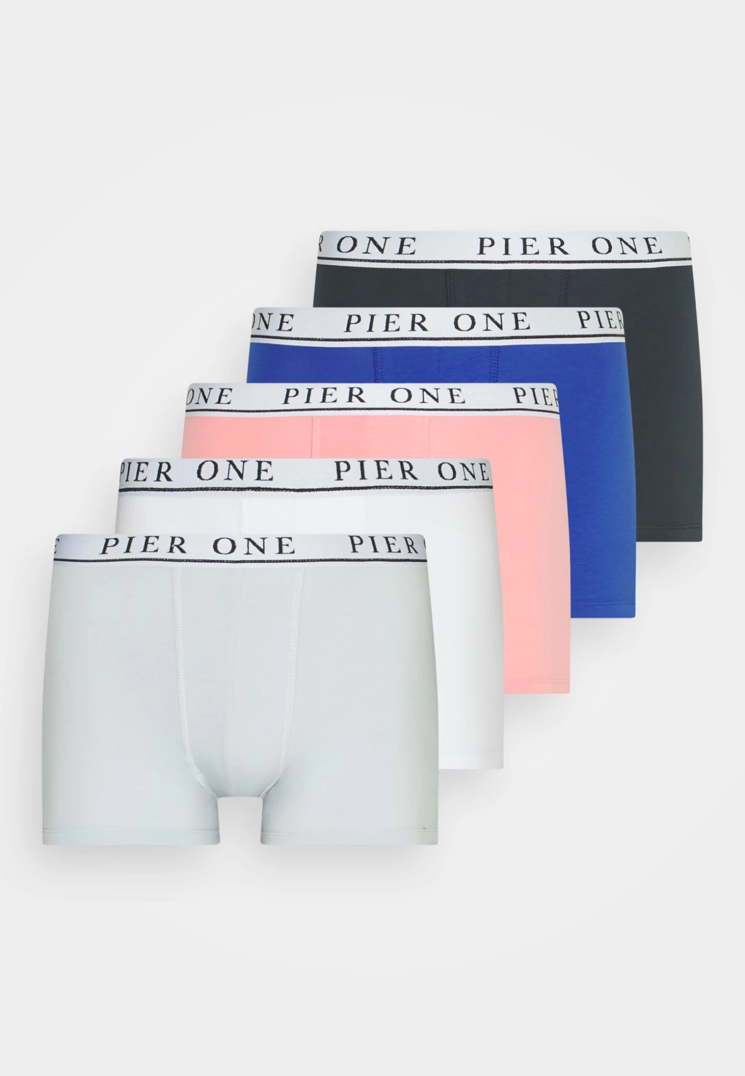 Pier One 5 Pack - Culotte - White/Pink/Light Blue - Imagen 5