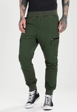 Pier One Pantalones Cargo - Dark Green