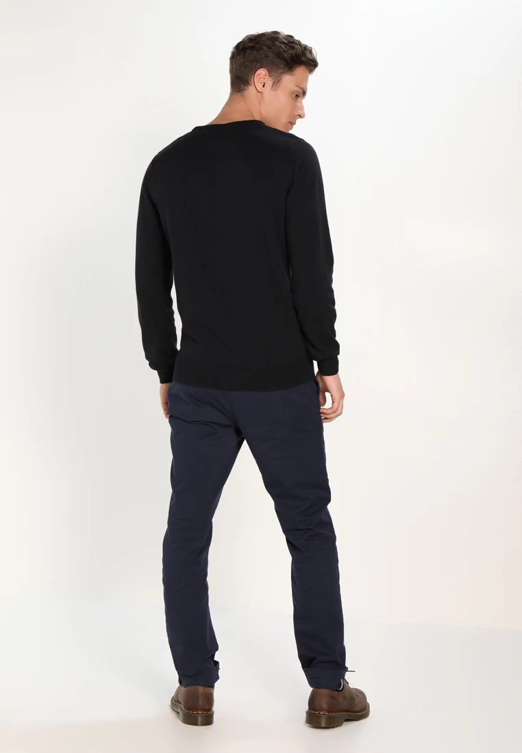 Pier One Basic Crewneck - Jersey De Punto - Black - Imagen 3