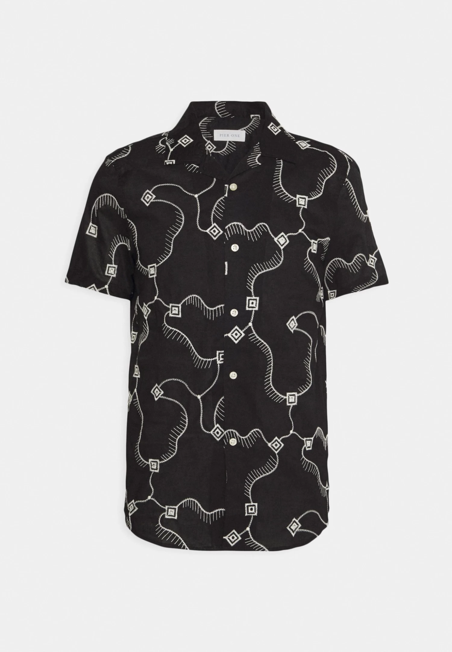 Pier One Camisa - Black - Imagen 5
