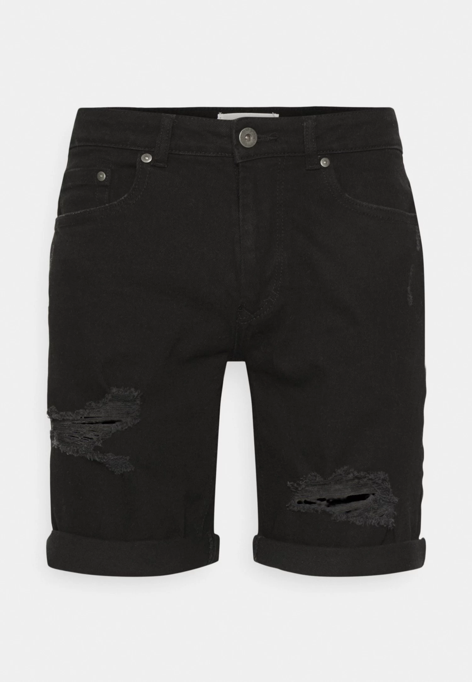 Pier One Shorts Vaqueros - Black