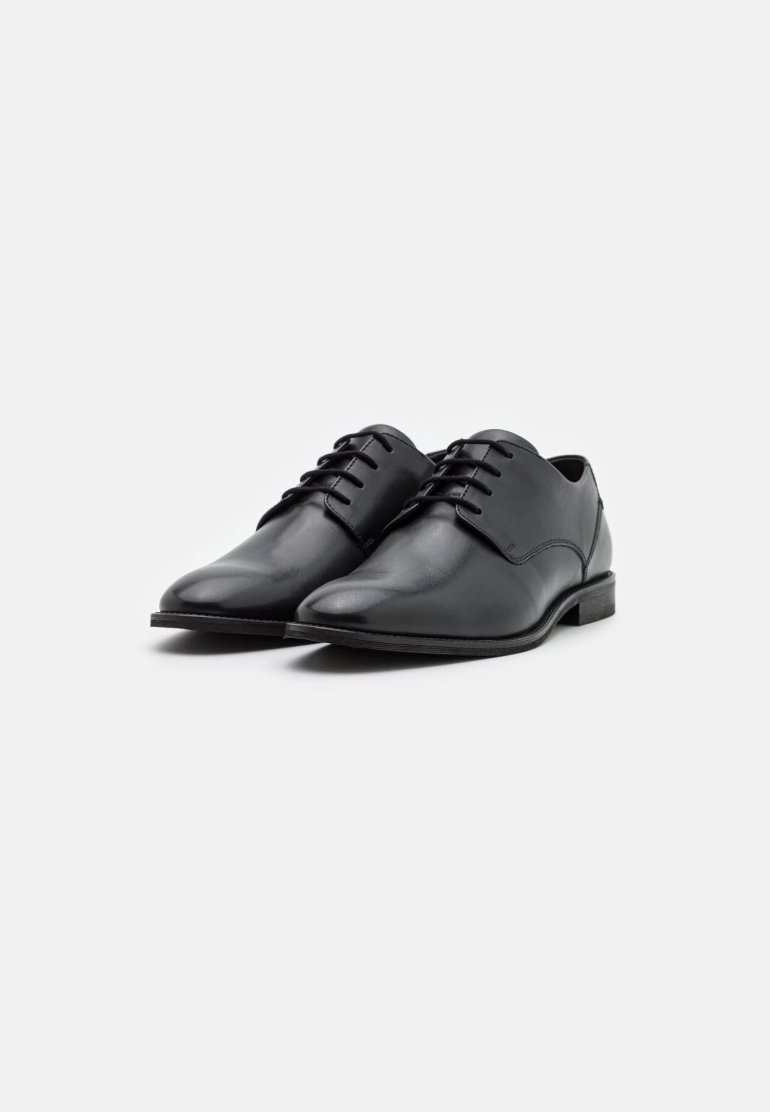 Pier One Leather - Zapatos Con Cordones - Black - Imagen 2
