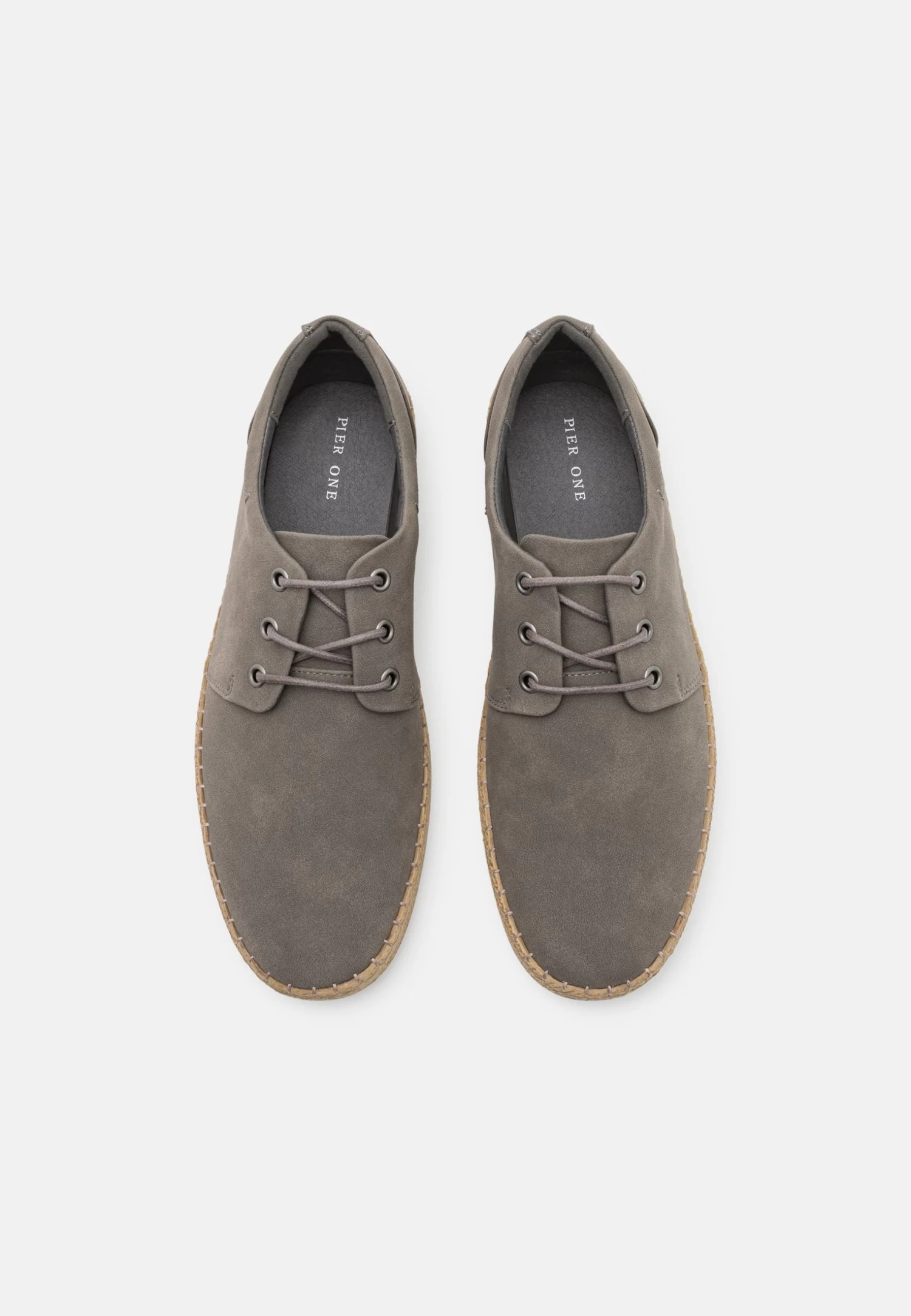 Pier One Zapatos Con Cordones - Grey - Imagen 4
