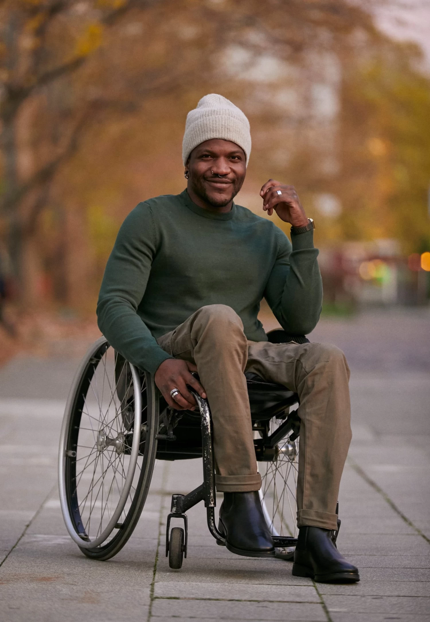 Pier One Jersey De Punto - Dark Green - Imagen 2