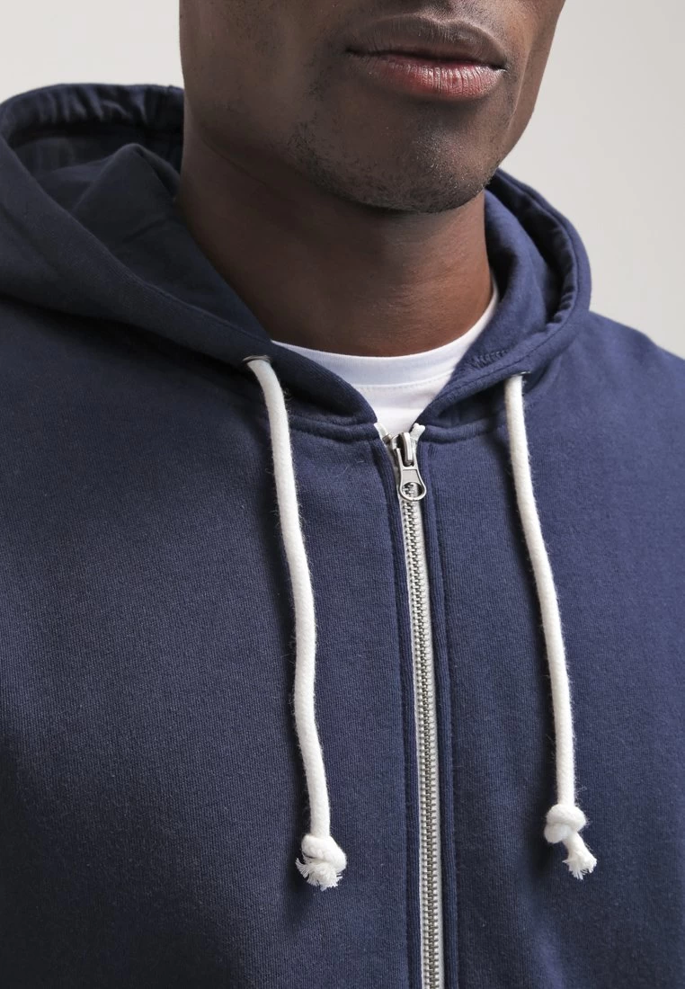 Pier One Sudadera Con Cremallera - Navy - Imagen 4